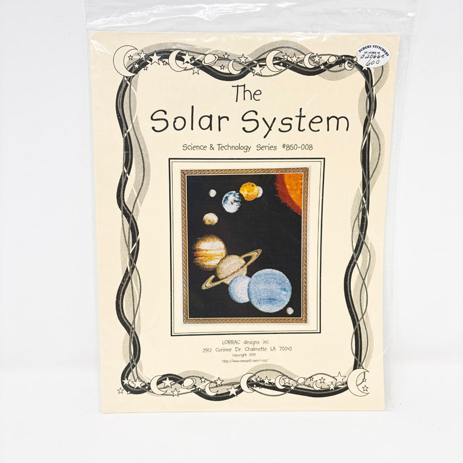 The Solar System Cross Stitch Pattern by Lorrac Designs