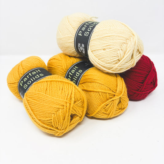 Parfait Solids Wool Yarn by Knit One Crochet Two