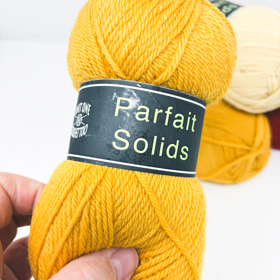 Parfait Solids Wool Yarn by Knit One Crochet Two