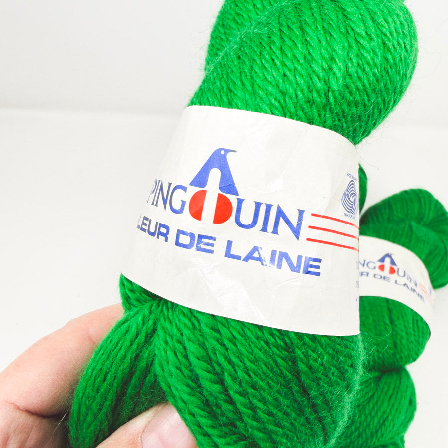 Pingouin Fleur de Laine Wool Yarn - Green (1)