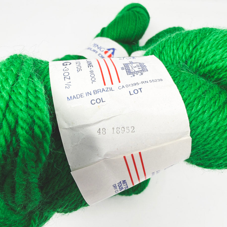 Pingouin Fleur de Laine Wool Yarn - Green (1)