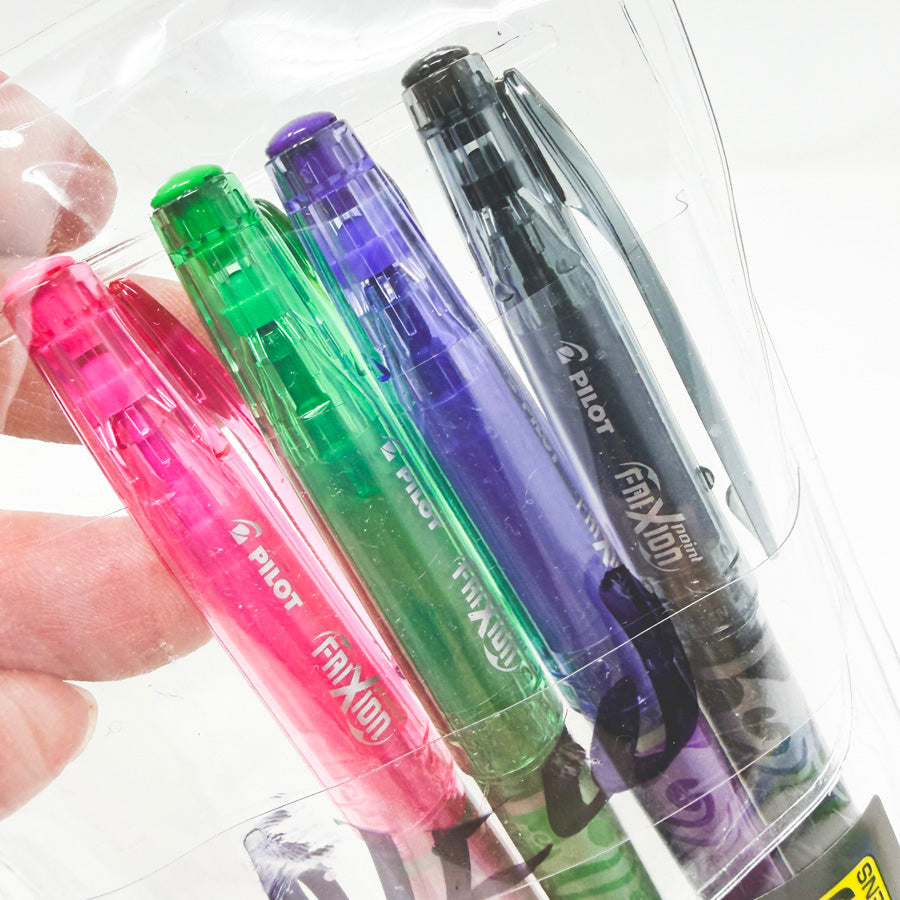 4 Color Pilot Frixion Pens
