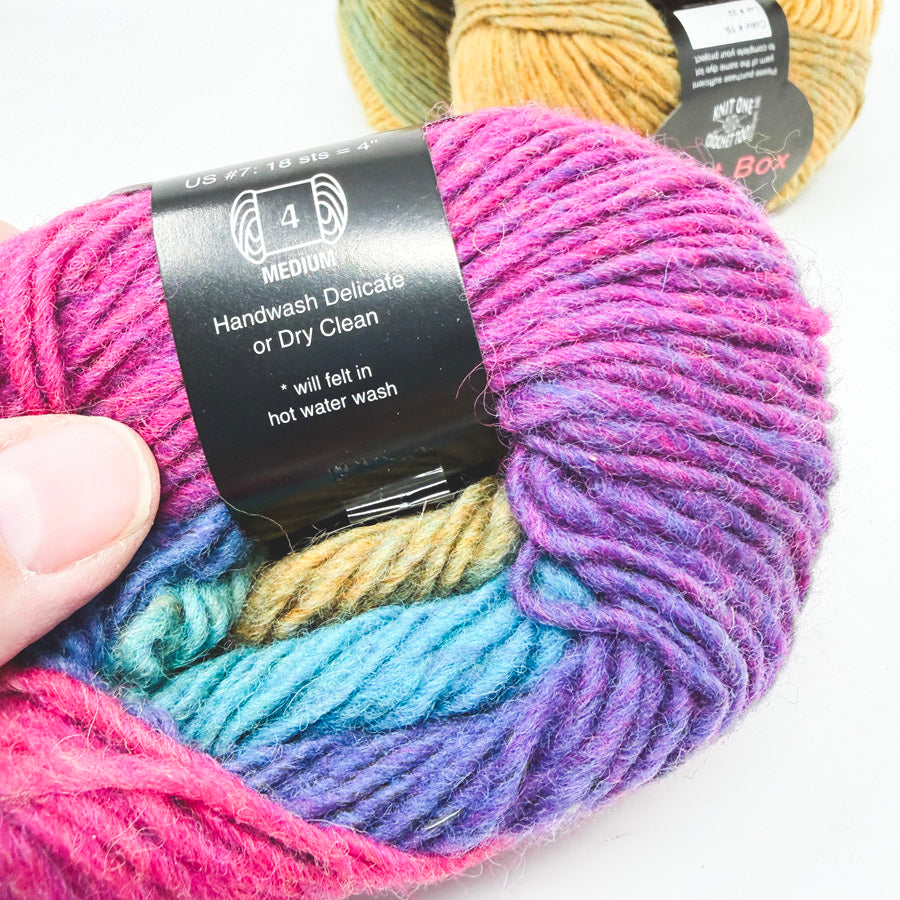 Paint Box Wool Yarn by Knit One Crochet Two (1)