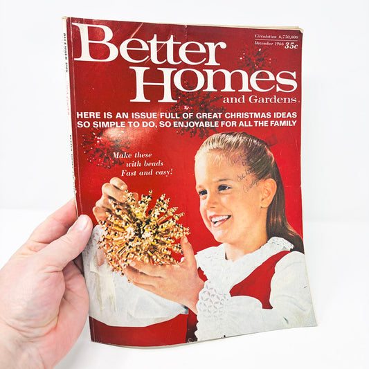 December 1966 Better Homes and Gardens Magazine
