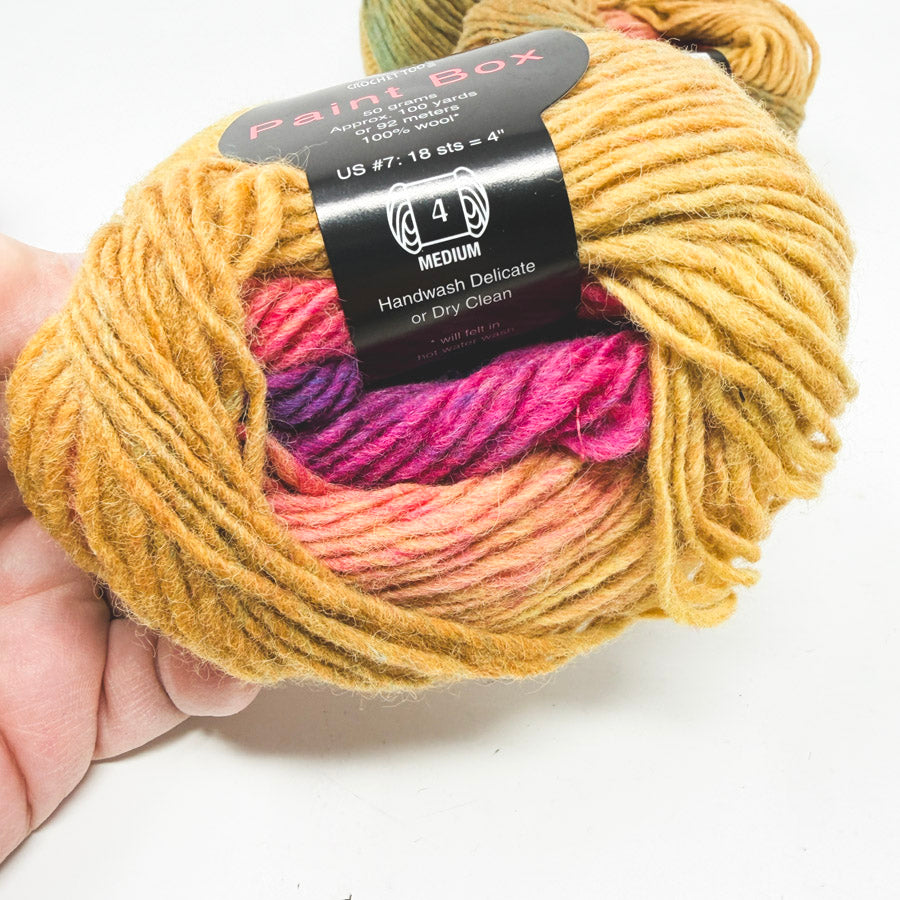 Paint Box Wool Yarn by Knit One Crochet Two (1)
