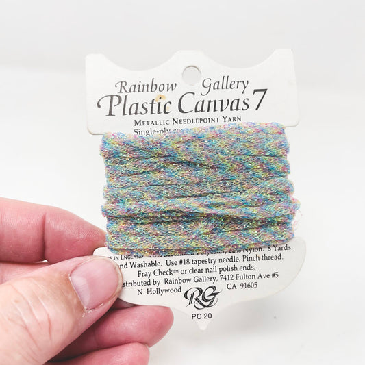 Rainbow Gallery Plastic Canvas 7 Metallic Needlepoint Floss