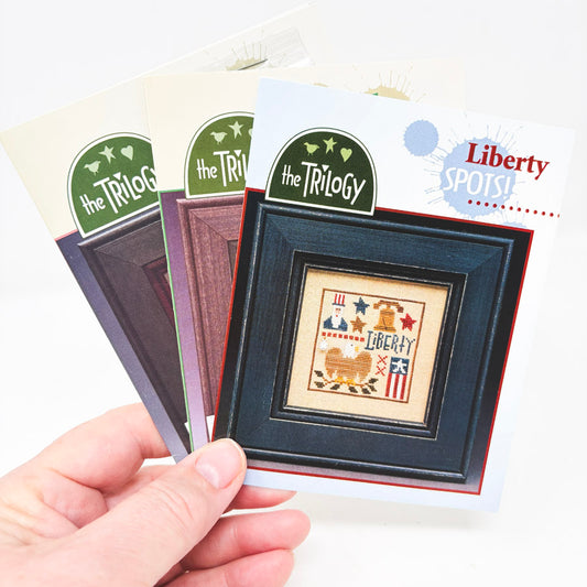 The Trilogy Spots Cross Stitch Pattern Leaflets