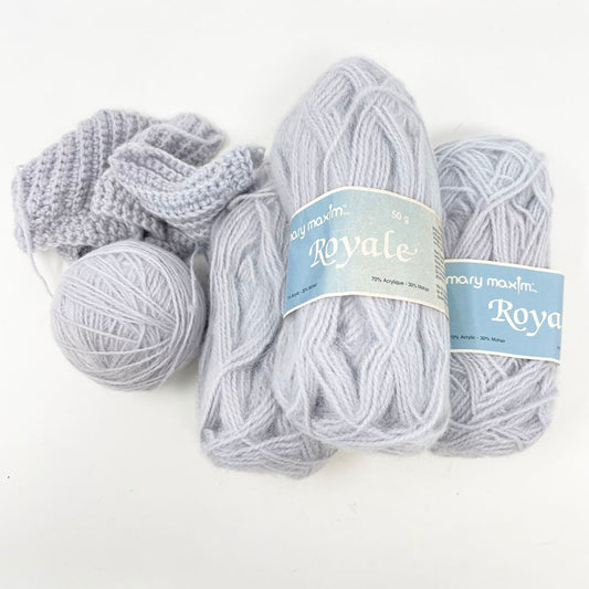 Mary Maxim Royale Mohair Blend Yarn Bundle