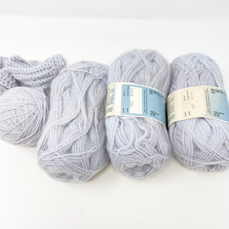 Mary Maxim Royale Mohair Blend Yarn Bundle