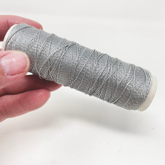 Metallic Silver Needlepoint Floss