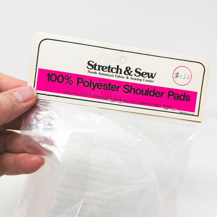 Stretch & Sew Polyester Shoulder Pads
