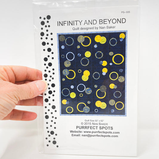 Infinity and Beyond Quilt Pattern by Nan Baker