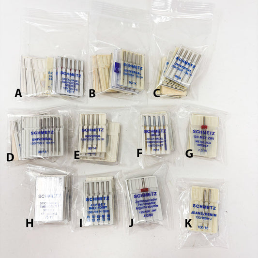 Pick a Bundle of Schmetz Sewing Machine Needles