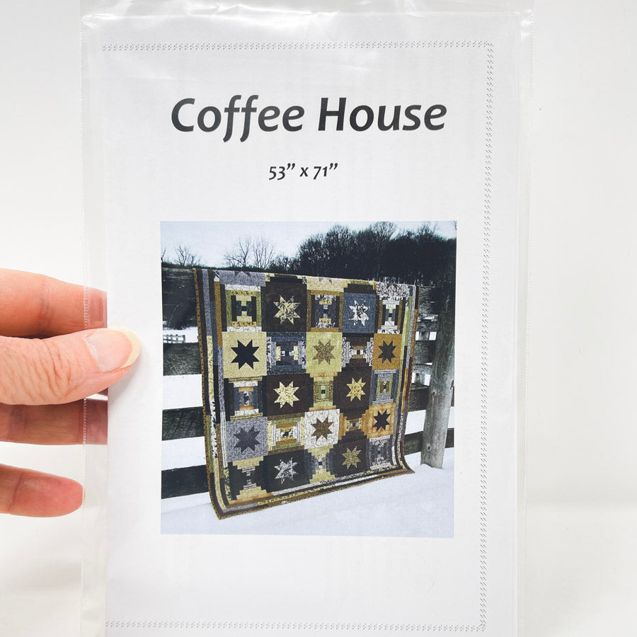 Coffee House Quilt Pattern by Barb Voss