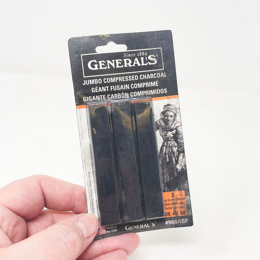 General's Jumbo Compressed Charcoal