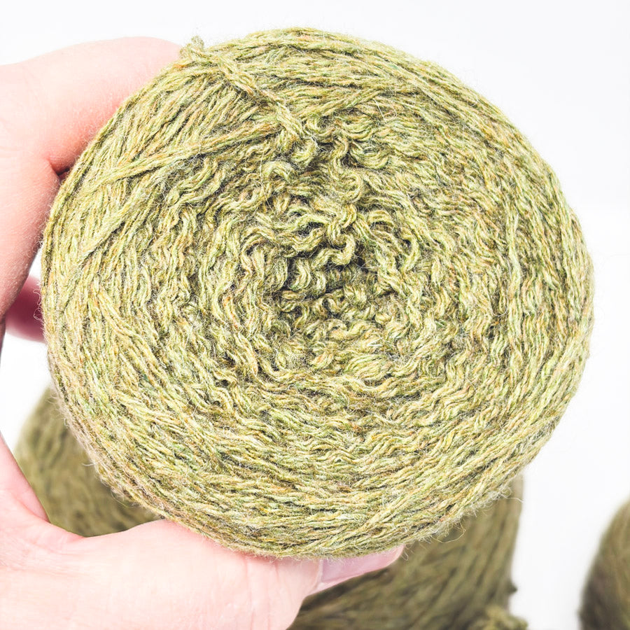 Green Yarn from Lands End Sweater