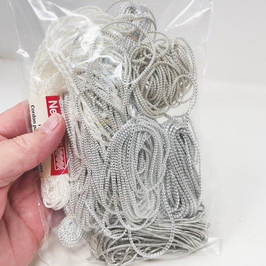 Light Reflective Needlepoint Craft Cord Bundle