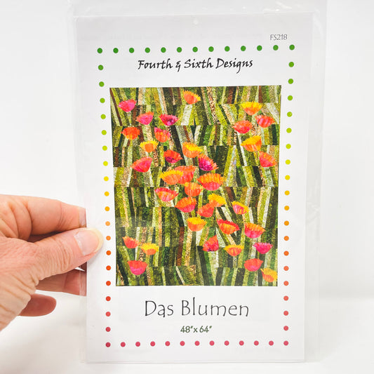Das Blumen Quilt Pattern by Fourth & Sixth Designs