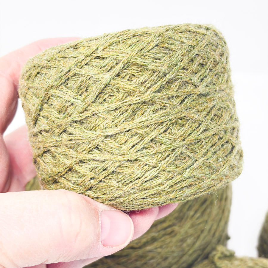 Green Yarn from Lands End Sweater