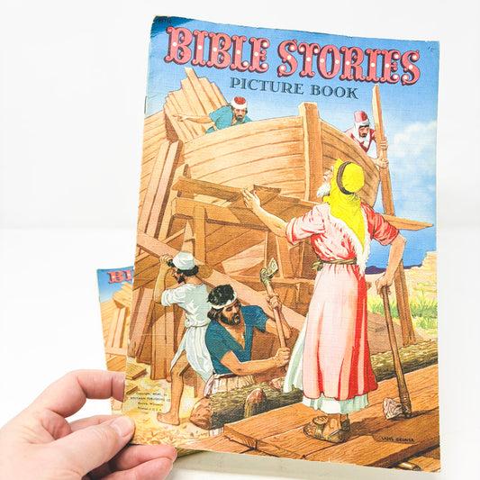 Vintage Whitman Softcover Bible Stories Picture Book