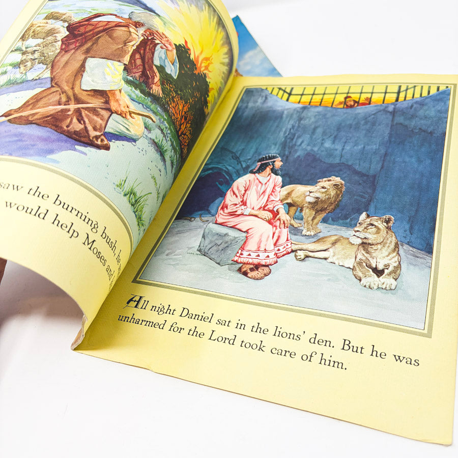Vintage Whitman Softcover Bible Stories Picture Book