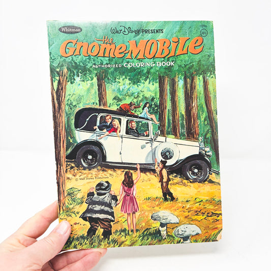 Vintage The Gnome Mobile Coloring Book