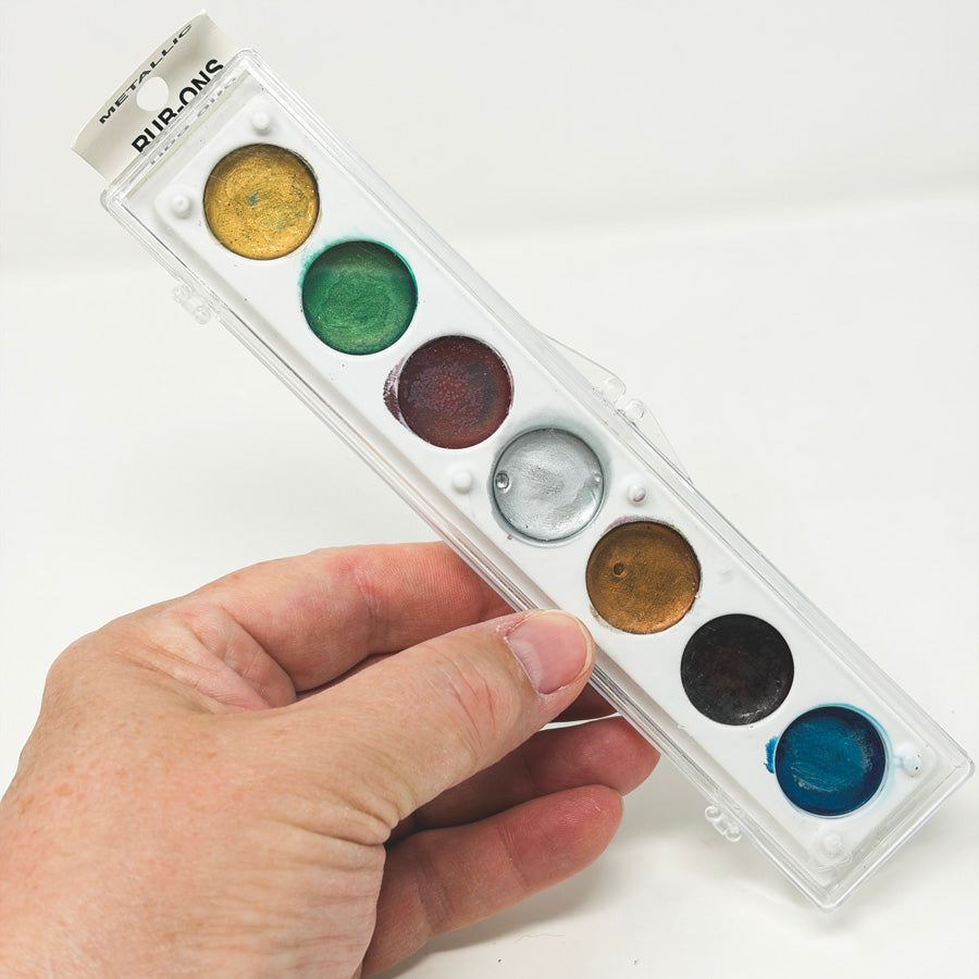 Craf-T Products Metallic Rub-On Paint Palette