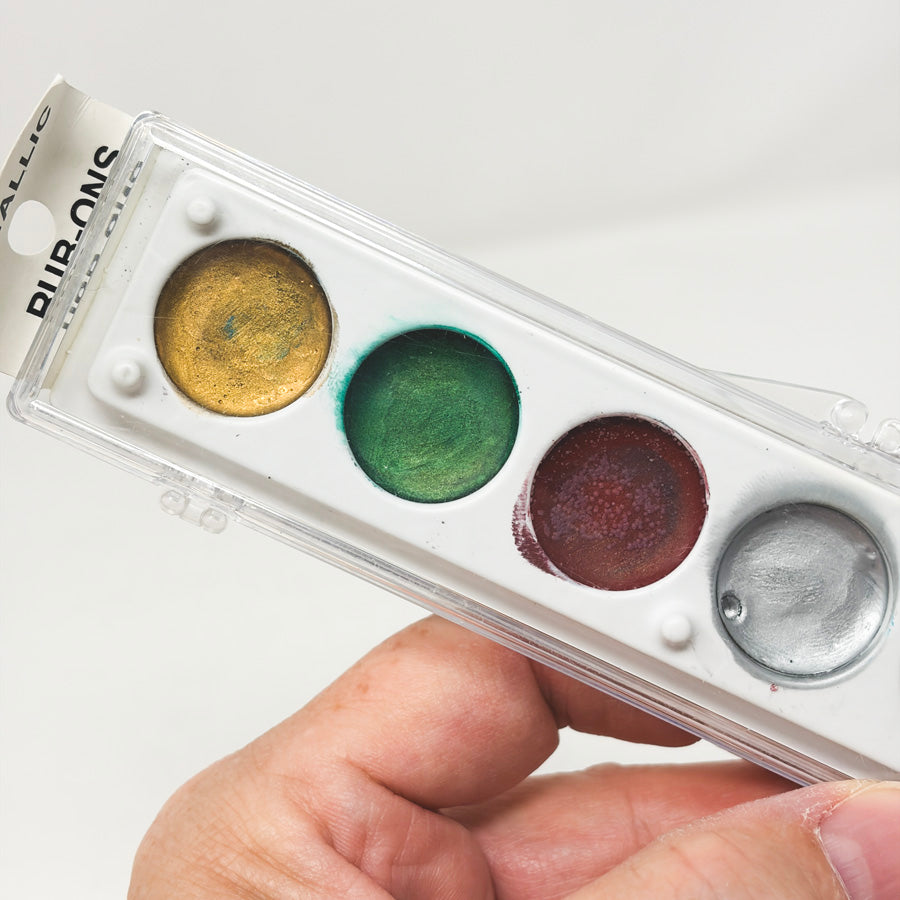 Craf-T Products Metallic Rub-On Paint Palette