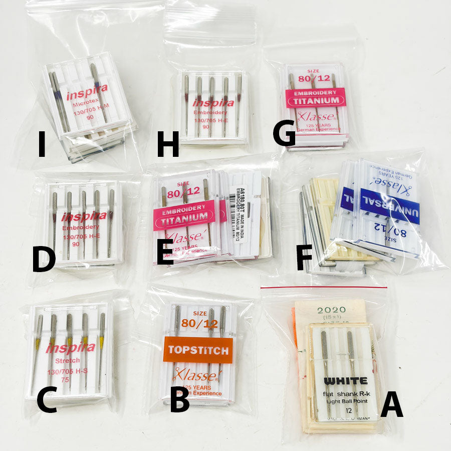 Pick a Bundle of Asst. Sewing Machine Needles