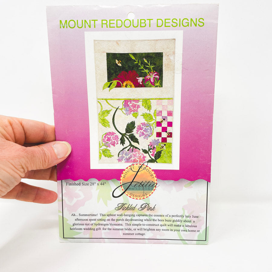 Tickled Pink Quilt Pattern by Mount Redoubt Designs