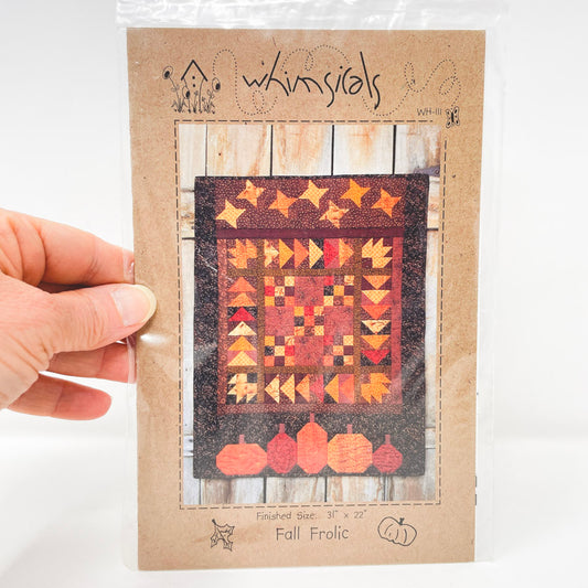 Fall Frolic Quilt Pattern by Whimsicals