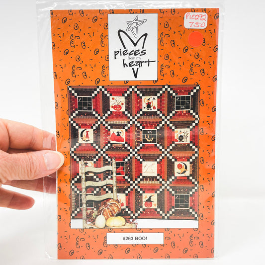 #263 Boo Quilt Pattern by Pieces from My Heart