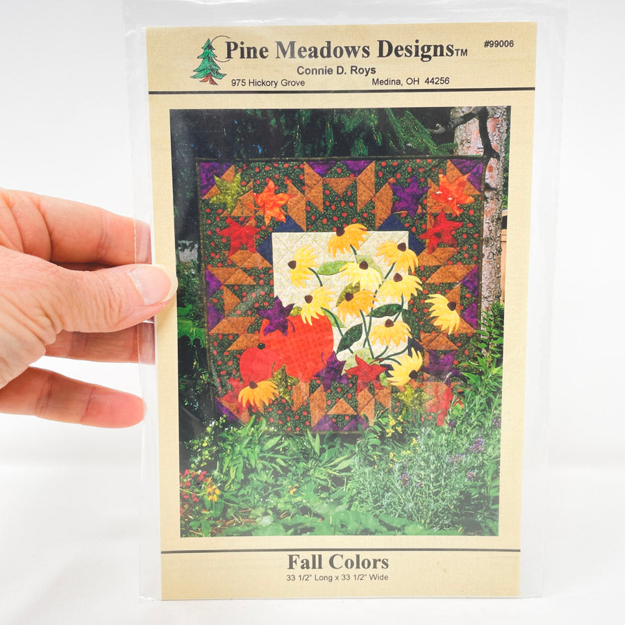 Fall Colors Quilt Pattern by Pine Meadows Designs