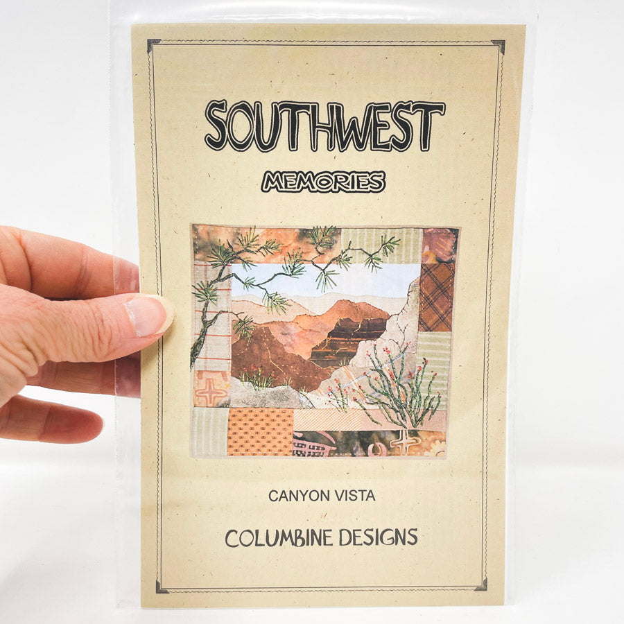 South West Memories Canyon Vista Quilting Pattern by Columbine Designs