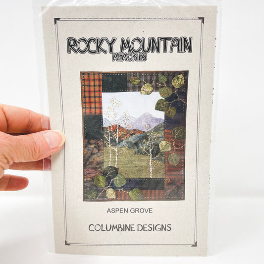 Rocky Mountain Memories Aspen Grove Quilting Pattern by Columbine Designs