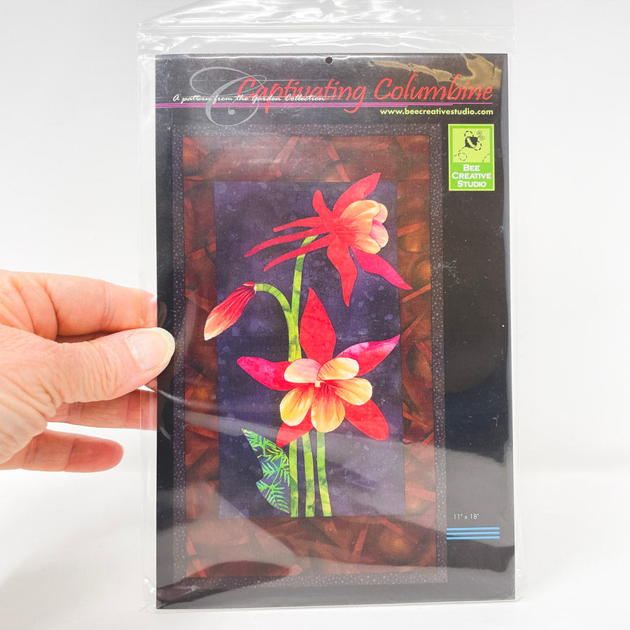 Captivating Columbine Quilt Pattern by Bee Creative Studio