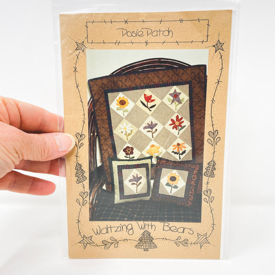 Posie Patch Quilt Pattern by Waltzing with Bears