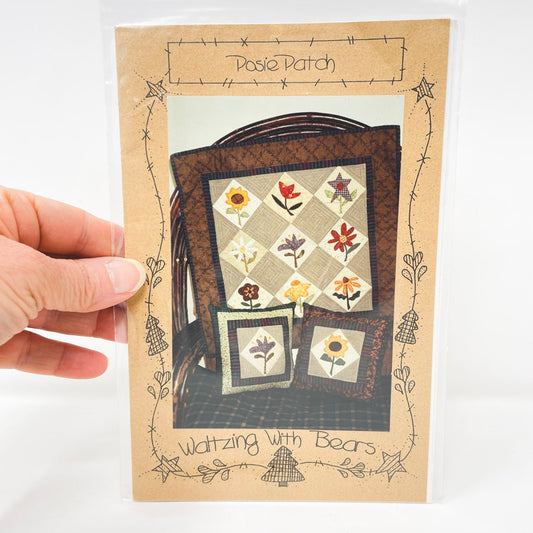 Posie Patch Quilt Pattern by Waltzing with Bears
