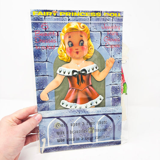 Vintage Animated Wonder Doll and Wardrobe - Fairy Princess