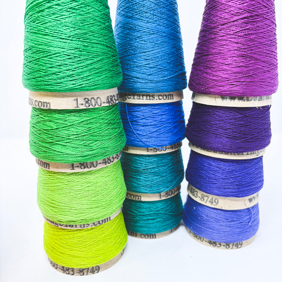 Woolery Tubular Spectrum Yarn Color Gamp Kit - 10/2