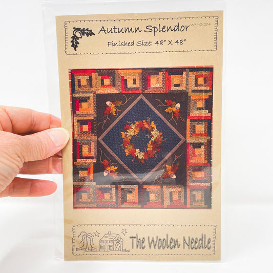 Autumn Splendor Quilt Pattern by The Woolen Needle