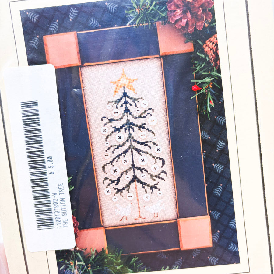 The Button Tree – The Drawn Thread Cross Stitch Pattern