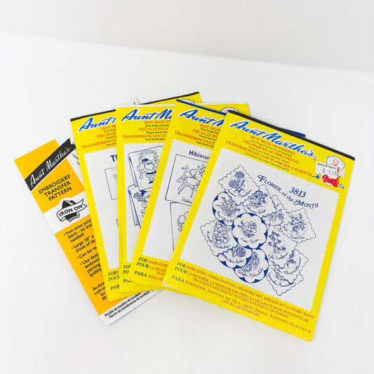 Aunt Martha's Hot-Iron Transfers Packs (1)