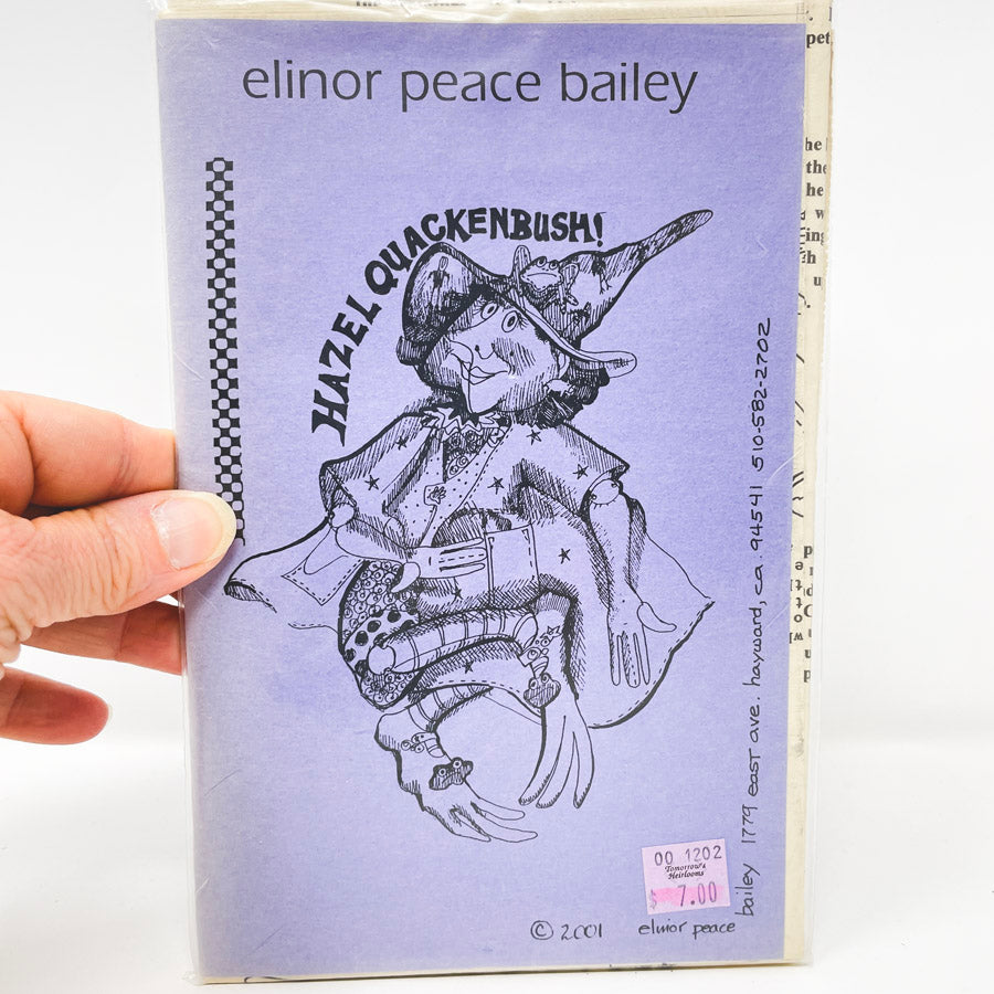 Hazel Quackenbush Cloth Doll Pattern by Elinor Peace Bailey