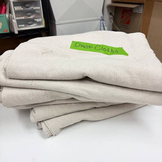 Stack of Drop Cloths