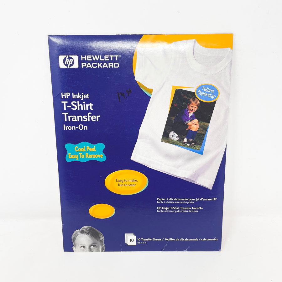 HP Inkjet T-Shirt Transfer Iron-On Sheets