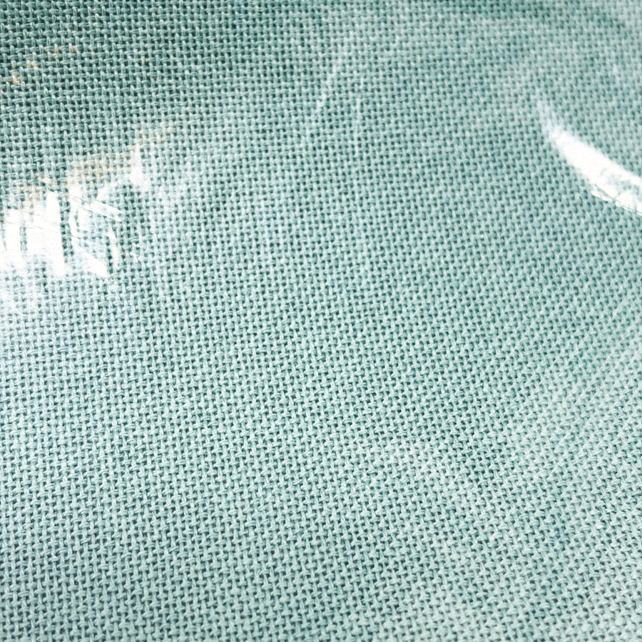 28ct Zweigart Lugana Light Teal Green Aida 17-1/2" x 27"