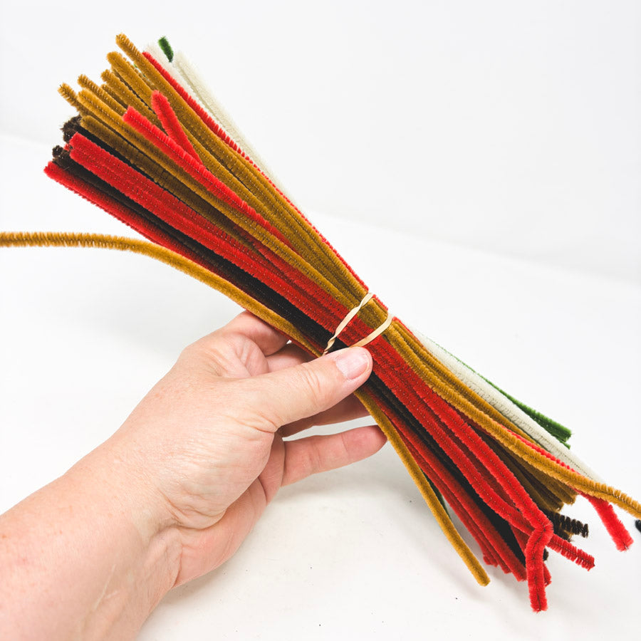 Christmas Color Chenille Stems