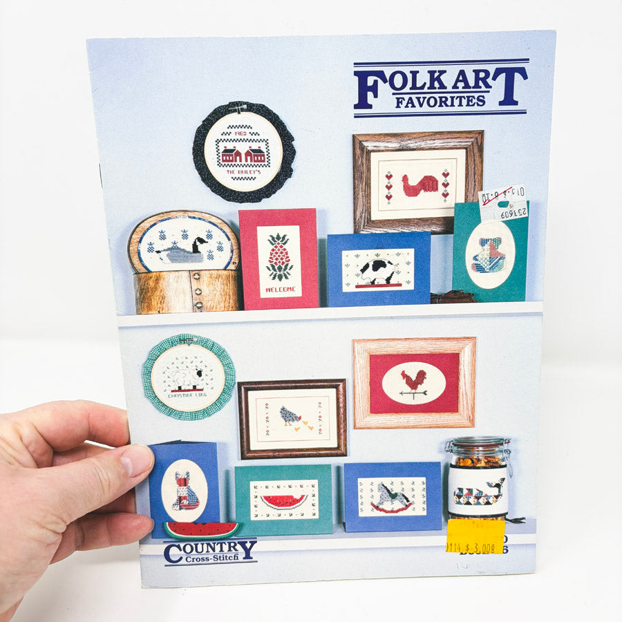 Country Cross Stitch- Folk Art Favorites
