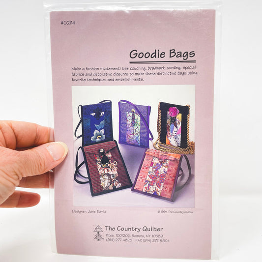 Goodie Bags Sewing Pattern by The Country Quilter